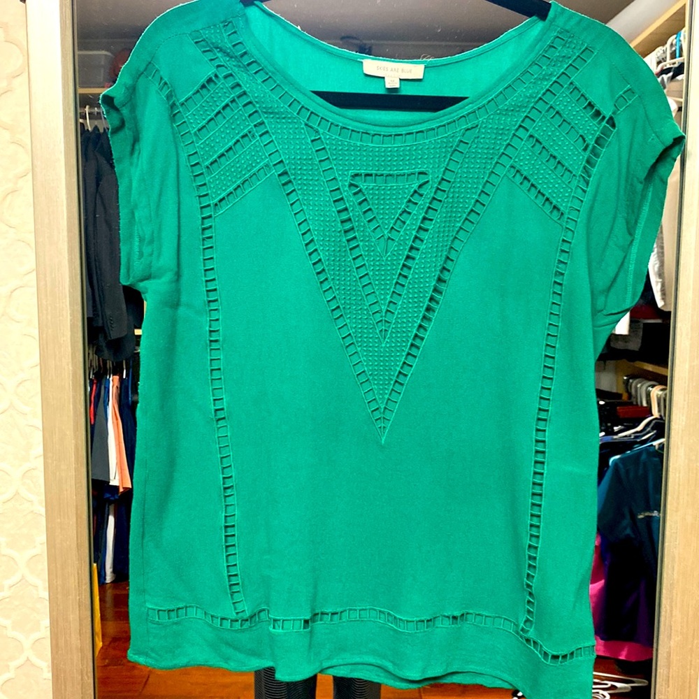 Short sleeve Kelly green tshirt